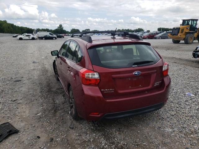 JF1GPAV62FH297494 - 2015 SUBARU IMPREZA SP BURGUNDY photo 3