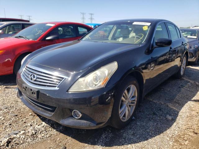 JN1DV6AR9CM731044 - 2012 INFINITI G25 BLACK photo 2