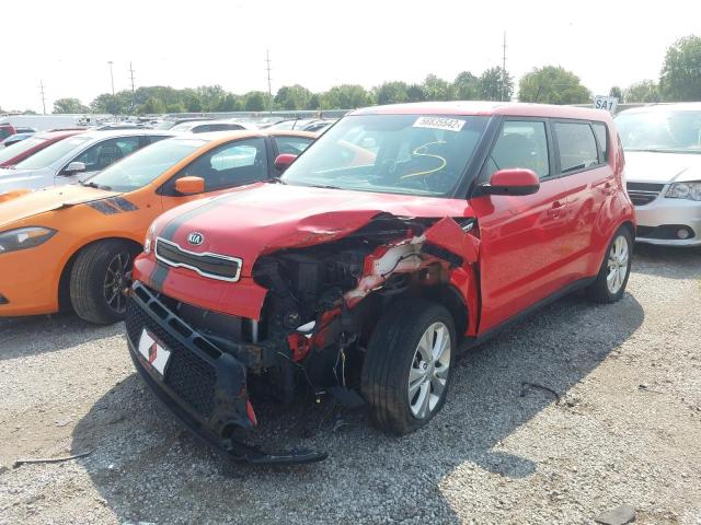 KNDJP3A55G7860814 - 2016 KIA SOUL + RED photo 2