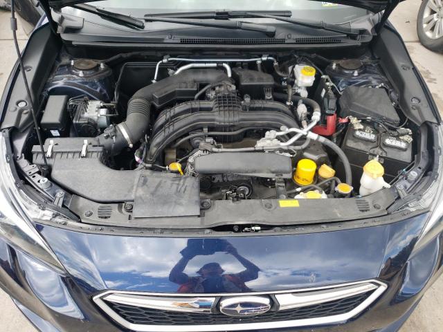 4S3GKAA68K3601823 - 2019 SUBARU IMPREZA BLUE photo 7