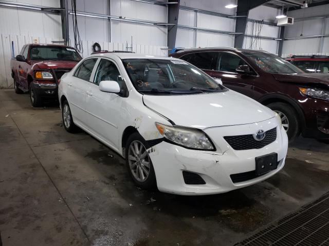 JTDBL40E899071278 - 2009 TOYOTA CAROLLA WHITE photo 1