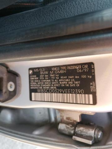 WBSCD0329VEE12390 - 1997 BMW M3 AUTOMAT 银色 照片 10