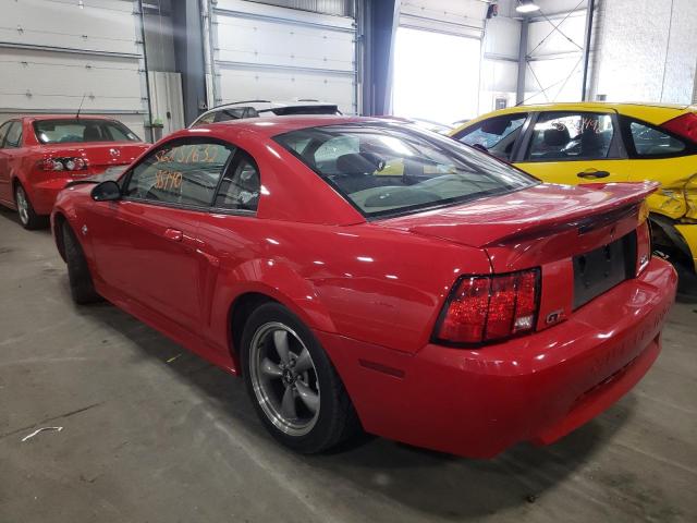 1FAFP42X8XF189596 - 1999 FORD MUSTANG GT RED photo 3