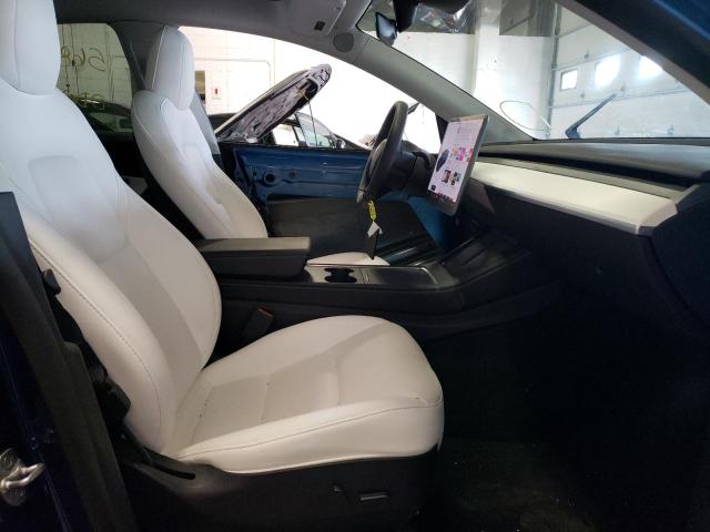 7SAYGDEE4NF323750 - 2022 TESLA MODEL Y Bleu photo 5