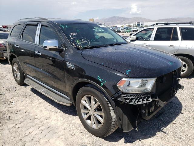 1C4RDHDG1EC493338 - 2014 DODGE DURANGO LI BLACK photo 1