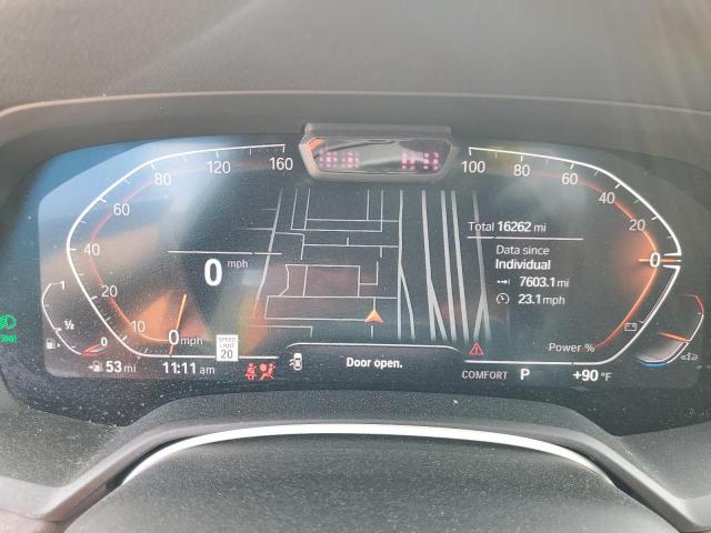 5UXCW2C06M9E64903 - 2021 BMW X7 XDRIVE4 BLACK photo 8