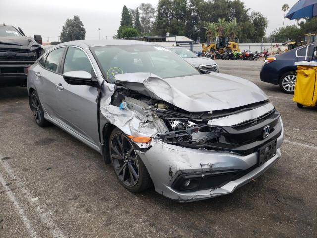 2HGFC2F84KH518932 - 2019 HONDA CIVIC SPOR SILVER photo 1