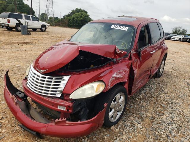 3C8FY68B24T207699 - 2004 CHRYSLER PT CRUISER RED photo 2