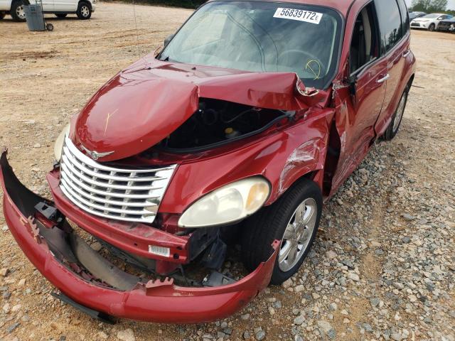 3C8FY68B24T207699 - 2004 CHRYSLER PT CRUISER RED photo 9