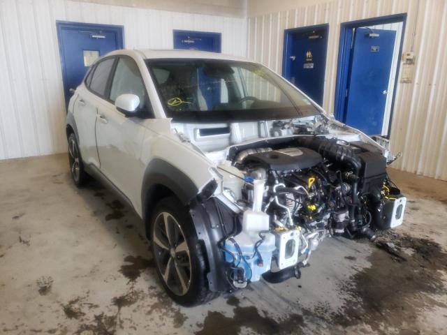 KM8K33A55LU434791 - 2020 HYUNDAI KONA LIMIT WHITE photo 1