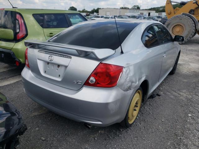 JTKDE177960086986 - 2006 TOYOTA SCION TC ვერცხლისფერი ფოტო 4