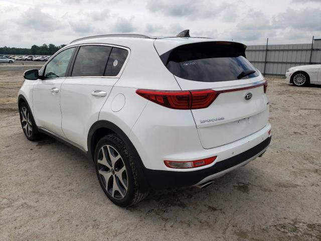 KNDPR3A60H7263830 - 2017 KIA SPORTAGE S WHITE photo 3