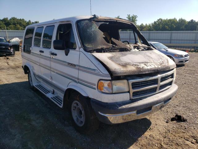 2B6HB21X5RK124365 - 1994 DODGE RAM VAN B2 WHITE photo 1