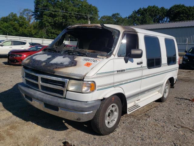 2B6HB21X5RK124365 - 1994 DODGE RAM VAN B2 WHITE photo 2