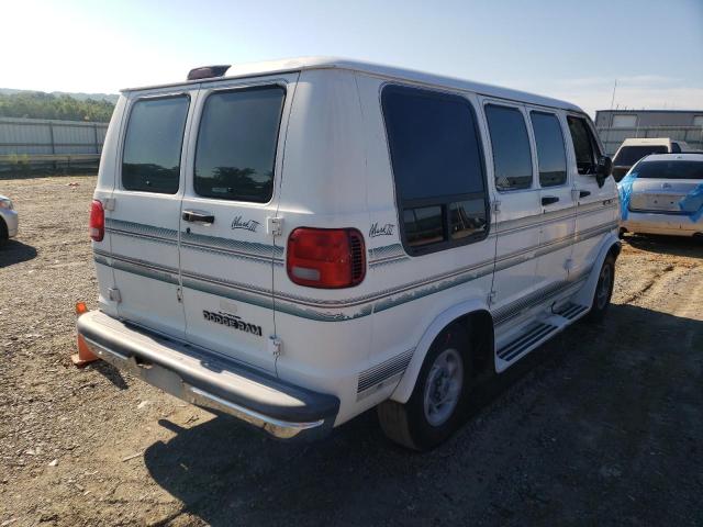 2B6HB21X5RK124365 - 1994 DODGE RAM VAN B2 WHITE photo 4