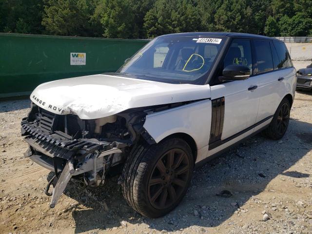 SALGS2FV8HA335691 - 2017 LAND ROVER RANGE ROVE WHITE photo 2