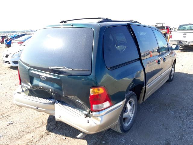 2FMZA5348YBB12731 - 2000 FORD WINDSTAR GREEN photo 4