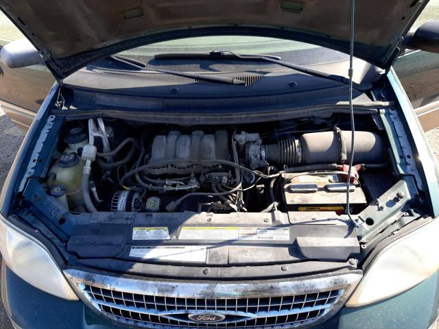 2FMZA5348YBB12731 - 2000 FORD WINDSTAR GREEN photo 7