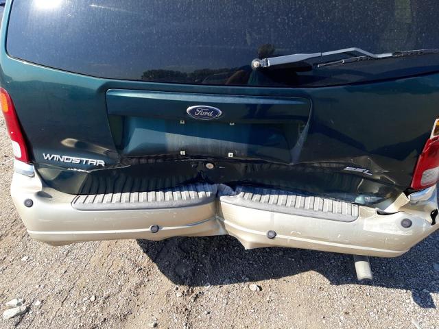 2FMZA5348YBB12731 - 2000 FORD WINDSTAR GREEN photo 9