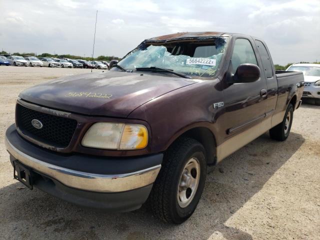 1FTZX1729YNB71182 - 2000 FORD F150 MAROON photo 2