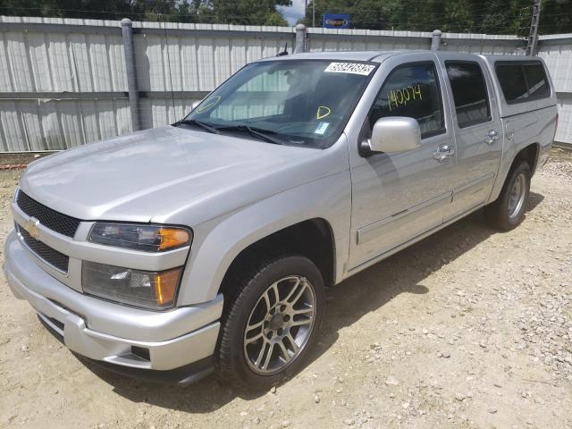 1GCDSCFE5C8109169 - 2012 CHEVROLET COLORADO L SILVER photo 2