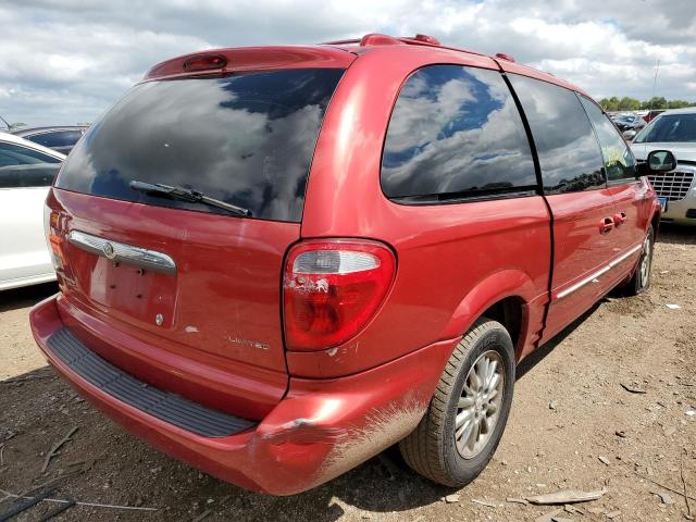 2C8GP64L63R274958 - 2003 CHRYSLER TOWN & COU MAROON photo 4