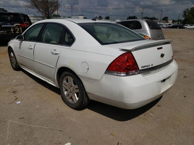 2G1WG5EK5B1203446 - 2011 CHEVROLET IMPALA WHITE photo 3