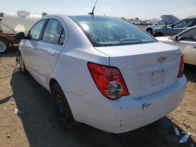 1G1JA5SH5D4169052 - 2013 CHEVROLET SONIC LS WHITE photo 3