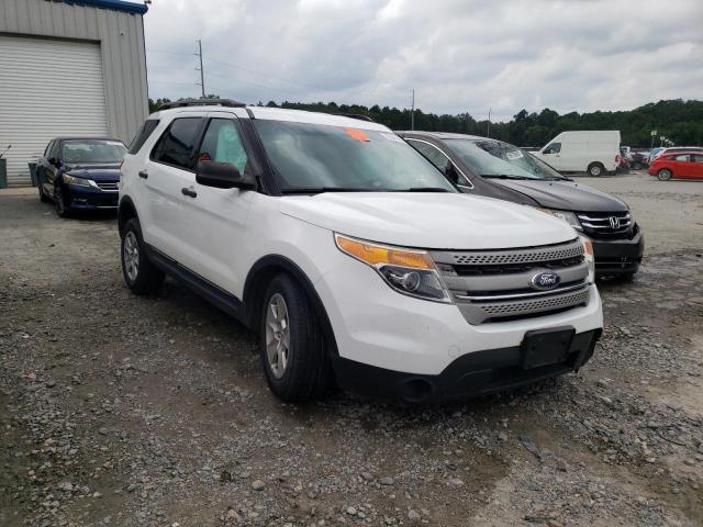 1FM5K7B95DGB86731 - 2013 FORD EXPLORER WHITE photo 1