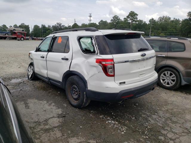 1FM5K7B95DGB86731 - 2013 FORD EXPLORER WHITE photo 3