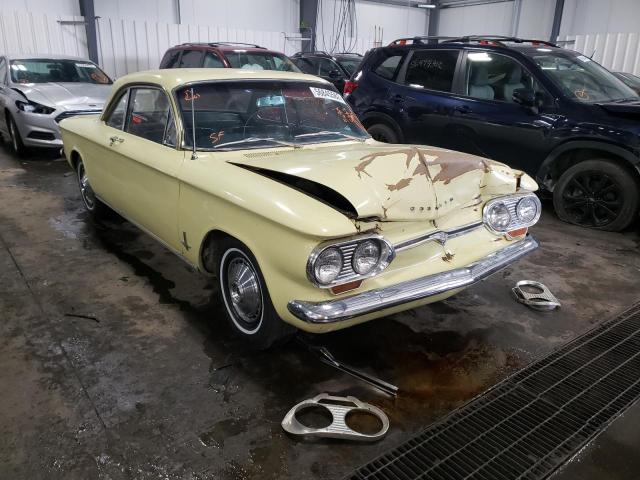 40927W215568 - 1964 CHEVROLET MONZA YELLOW photo 1