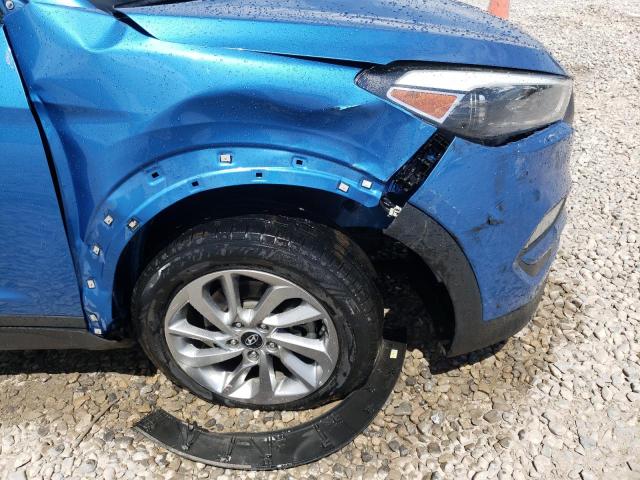 KM8J3CA47GU127907 - 2016 HYUNDAI TUCSON BLUE photo 9