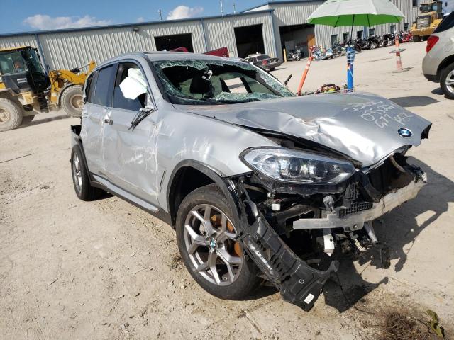 5UXTY3C04M9F37492 - 2021 BMW X3 SDRIVE3 Күміс фото 9