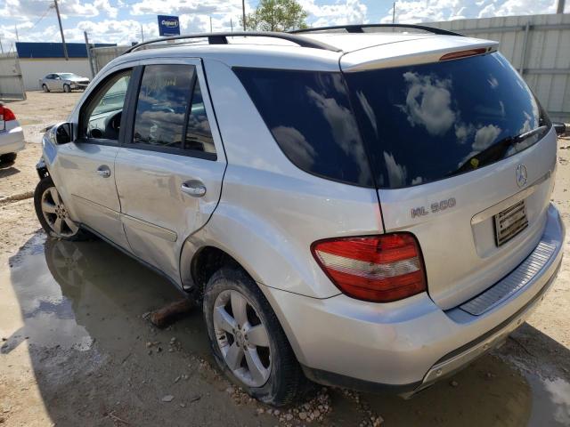 4JGBB75E76A051767 - 2006 MERCEDES-BENZ ML 500 SILVER photo 3