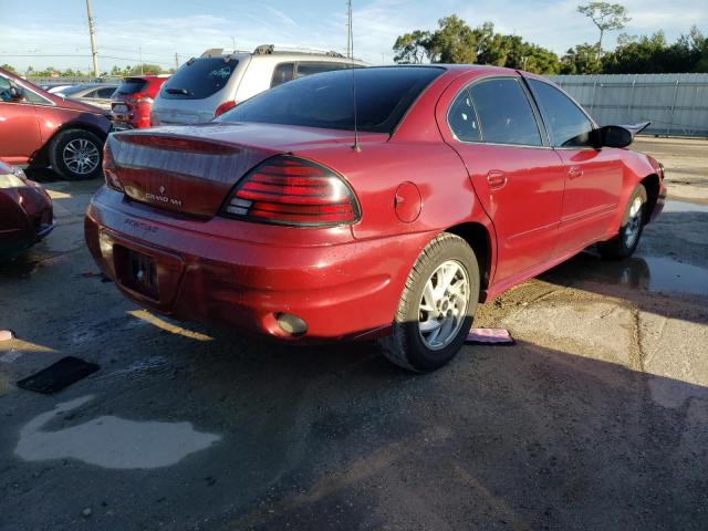 1G2NE52F44C242613 - 2004 PONTIAC GRAND AM S RED photo 4