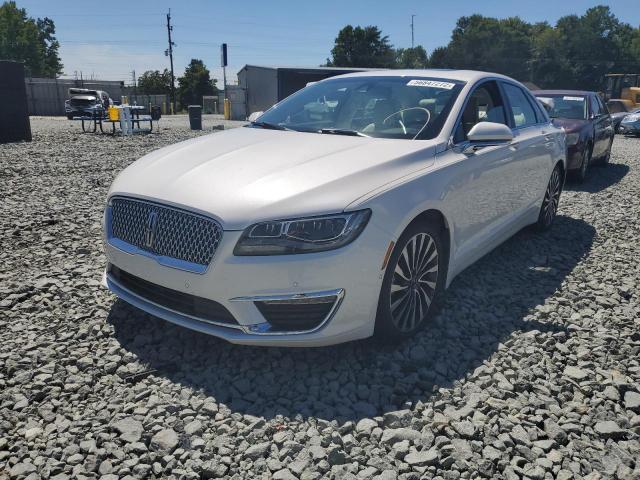 3LN6L5G96JR602272 - 2018 LINCOLN MKZ BLACK WHITE photo 2