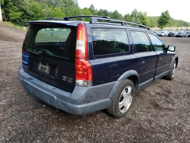 YV1SZ59H131095276 - 2003 VOLVO XC70 BLUE photo 4