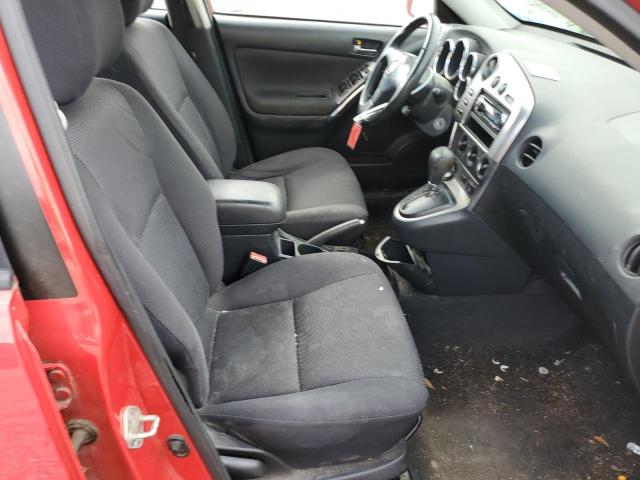 2T1KR32E13C093789 - 2003 TOYOTA MATRIX RED photo 5