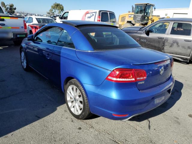 WVWBW7AH6CV014271 - 2012 VOLKSWAGEN EOS KOMFOR 蓝色 照片 3