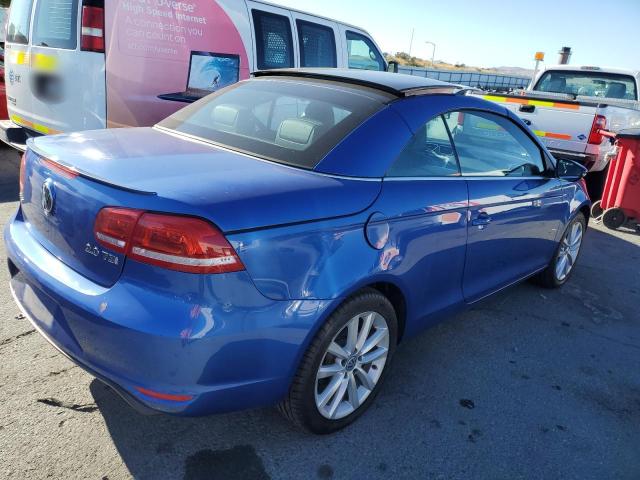 WVWBW7AH6CV014271 - 2012 VOLKSWAGEN EOS KOMFOR 蓝色 照片 4