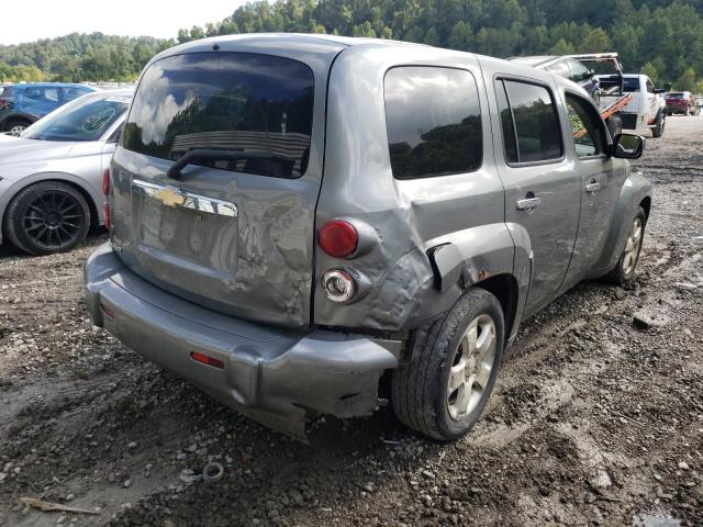 3GNDA23D77S524636 - 2007 CHEVROLET HHR LT GRAY photo 4