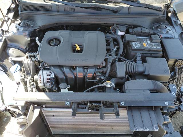 3KPF24AD9NE490160 - 2022 KIA FORTE FE GRAY photo 7