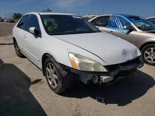 1HGCM66513A042149 - 2003 HONDA ACCORD EX WHITE photo 1