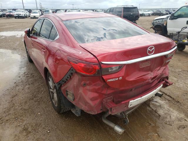 JM1GJ1U65E1140756 - 2014 MAZDA 6 RED photo 3