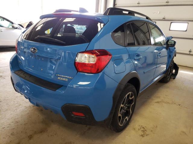 JF2GPADC2HH267594 - 2017 SUBARU CROSSTREK BLUE photo 4