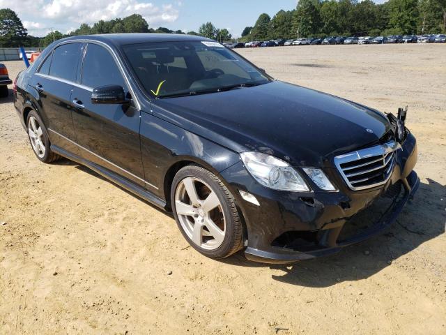 WDDHF5GB8BA446826 - 2011 MERCEDES-BENZ E 350 BLACK photo 1