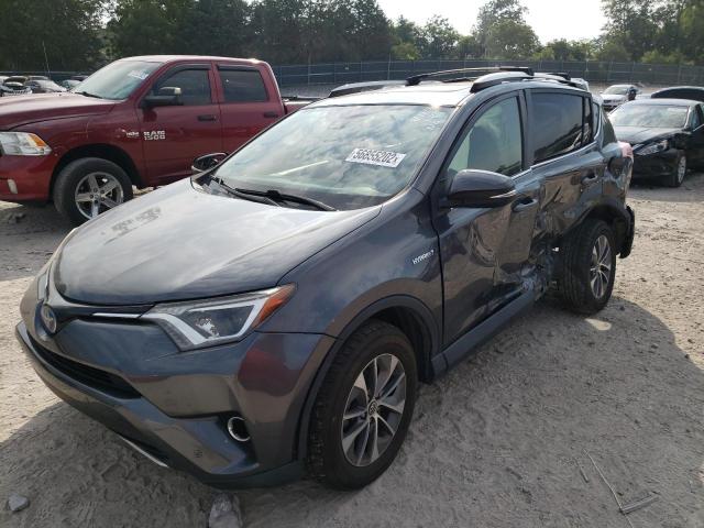 JTMRJREV6GD012282 - 2016 TOYOTA RAV4 HV XLE  photo 2