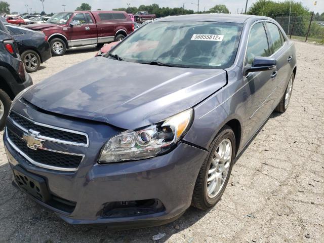 1G11C5SA4DF154494 - 2013 CHEVROLET MALIBU 1LT ლურჯი ფოტო 2