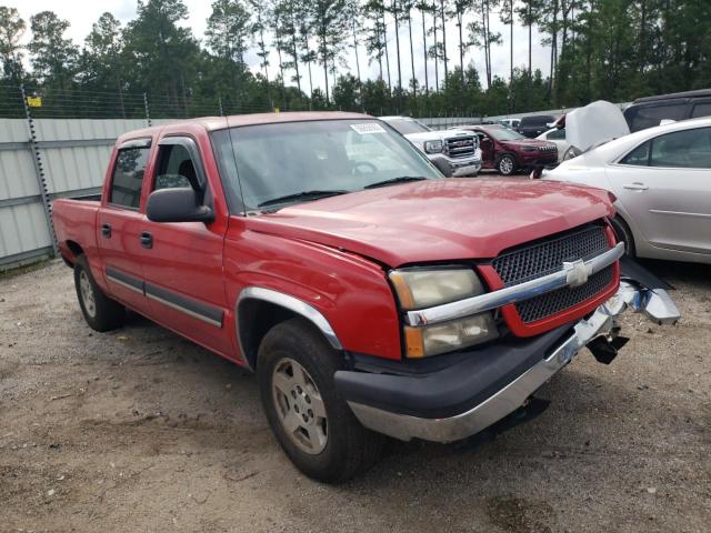 2GCEC13T151156603 - 2005 CHEVROLET SILVER1500 RED photo 1