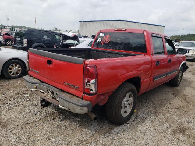 2GCEC13T151156603 - 2005 CHEVROLET SILVER1500 RED photo 4